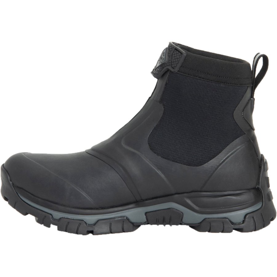 Muck Boots Apex Mid Zip Vadászbakancs Férfi Fekete | AXMZ000