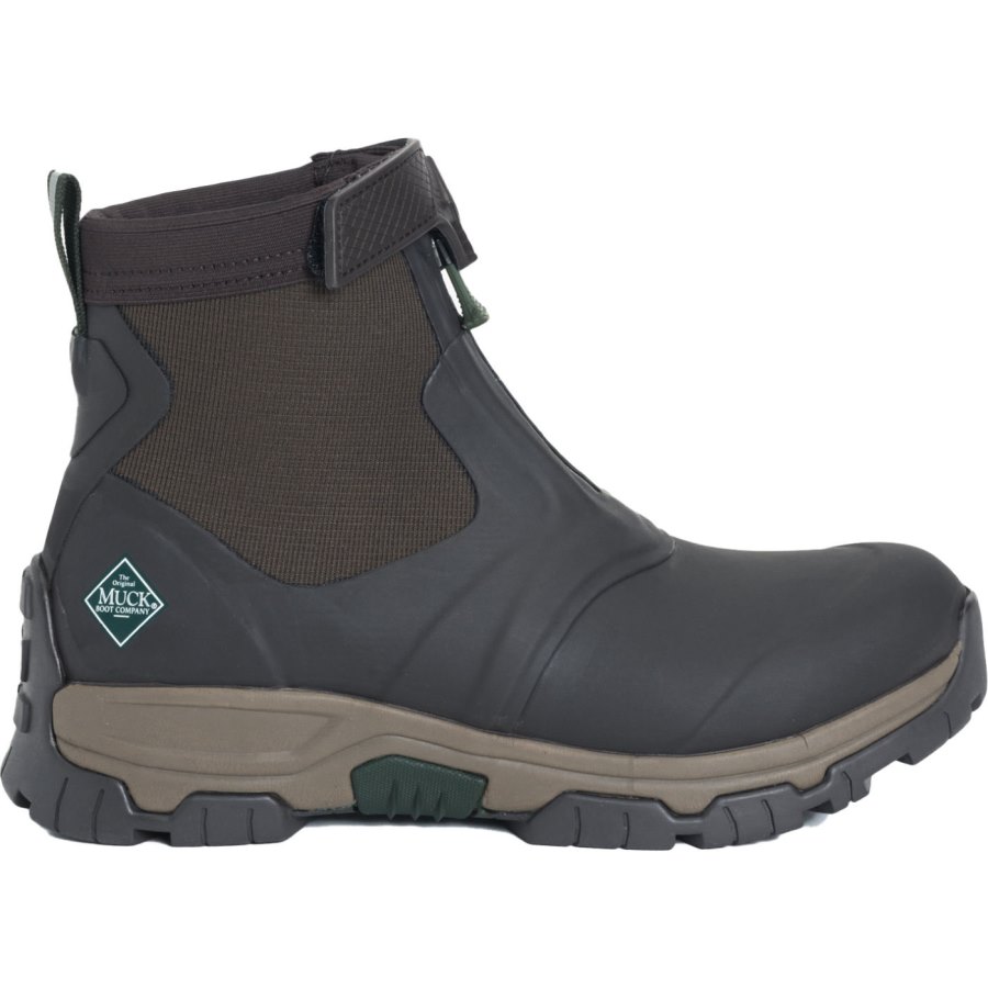 Muck Boots Apex Mid Zip Vadászbakancs Férfi Barna | AXMZ900