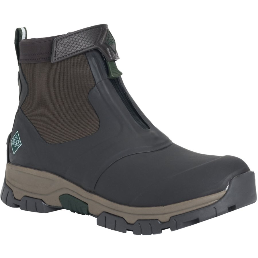 Muck Boots Apex Mid Zip Vadászbakancs Férfi Barna | AXMZ900