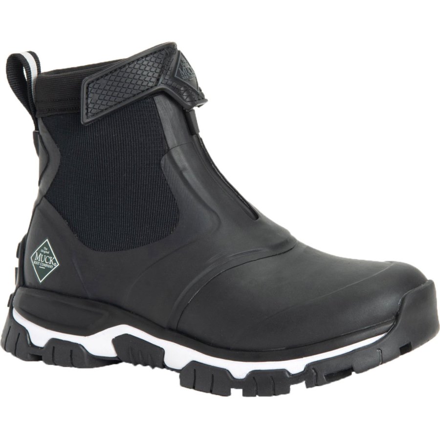 Muck Boots Apex Mid Zip Vadászbakancs Női Fekete | AXWZ000