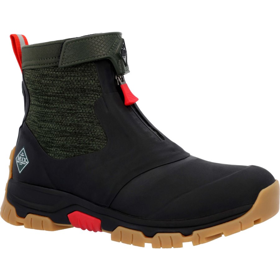 Muck Boots Apex Zip Mid Boot Rövid Szárú Csizma Férfi Fekete | AXMZ001