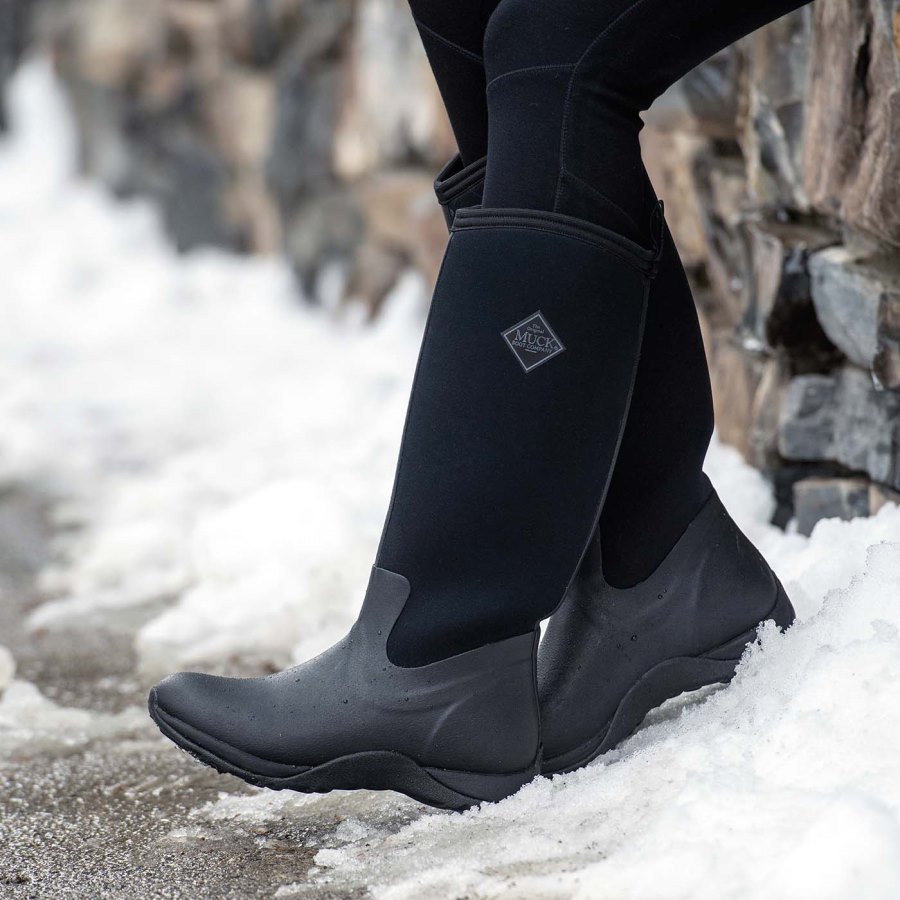 Muck Boots Arctic Adventure Magas Boot Hosszú Szárú Csizma Női Fekete | WAA000