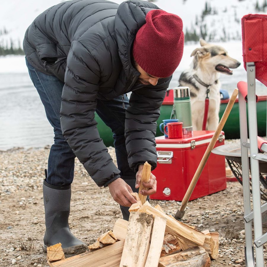 Muck Boots Arctic Excursion Mid Boot Rövid Szárú Csizma Férfi Fekete | AEP000