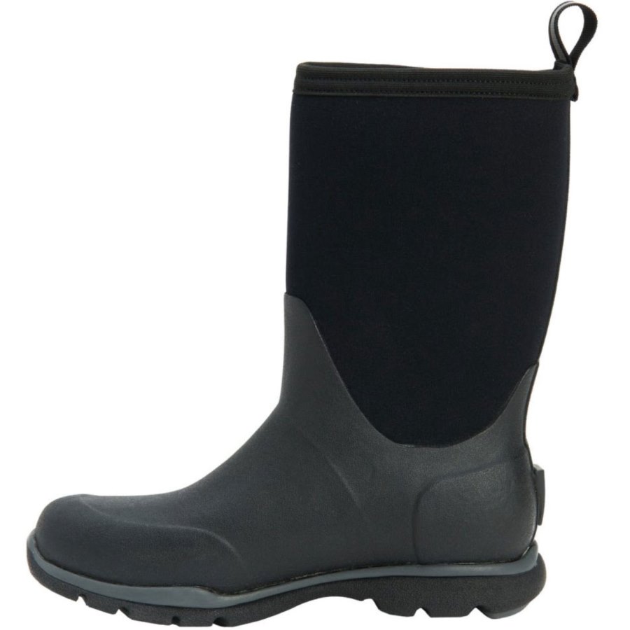 Muck Boots Arctic Excursion Mid Boot Rövid Szárú Csizma Férfi Fekete | AEP000