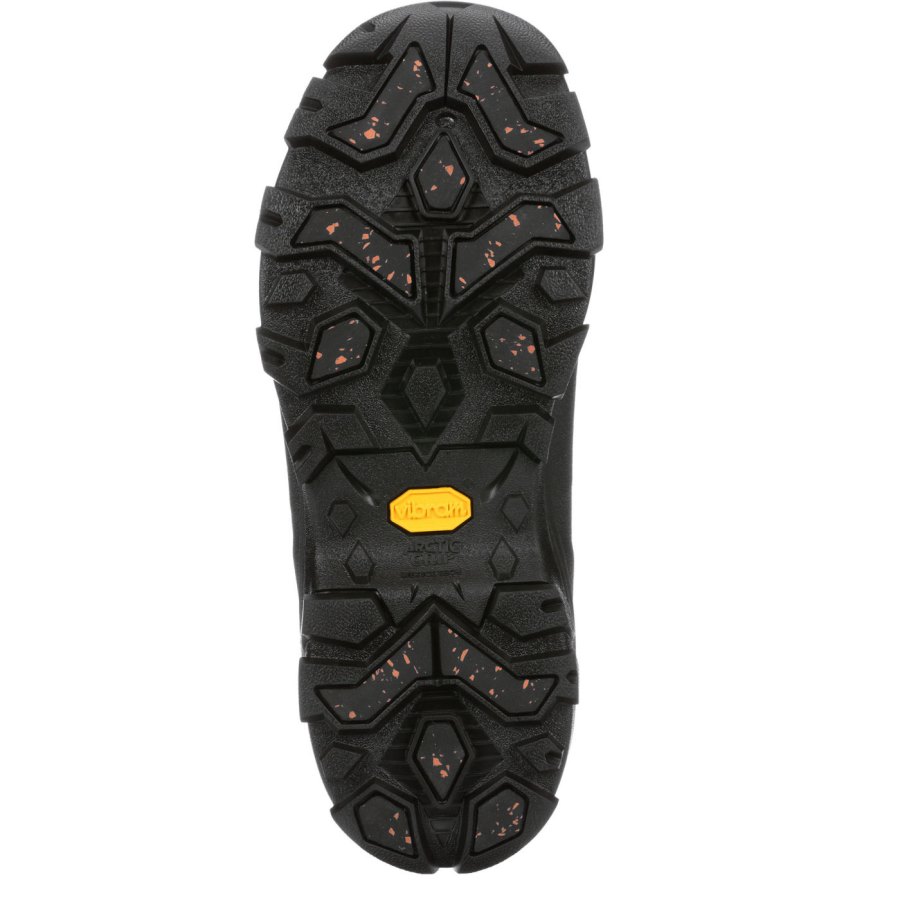 Muck Boots Arctic Ice Vibram Arctic Grip All-Terrain Mid Boot Rövid Szárú Csizma Női Fekete | ASVMA100