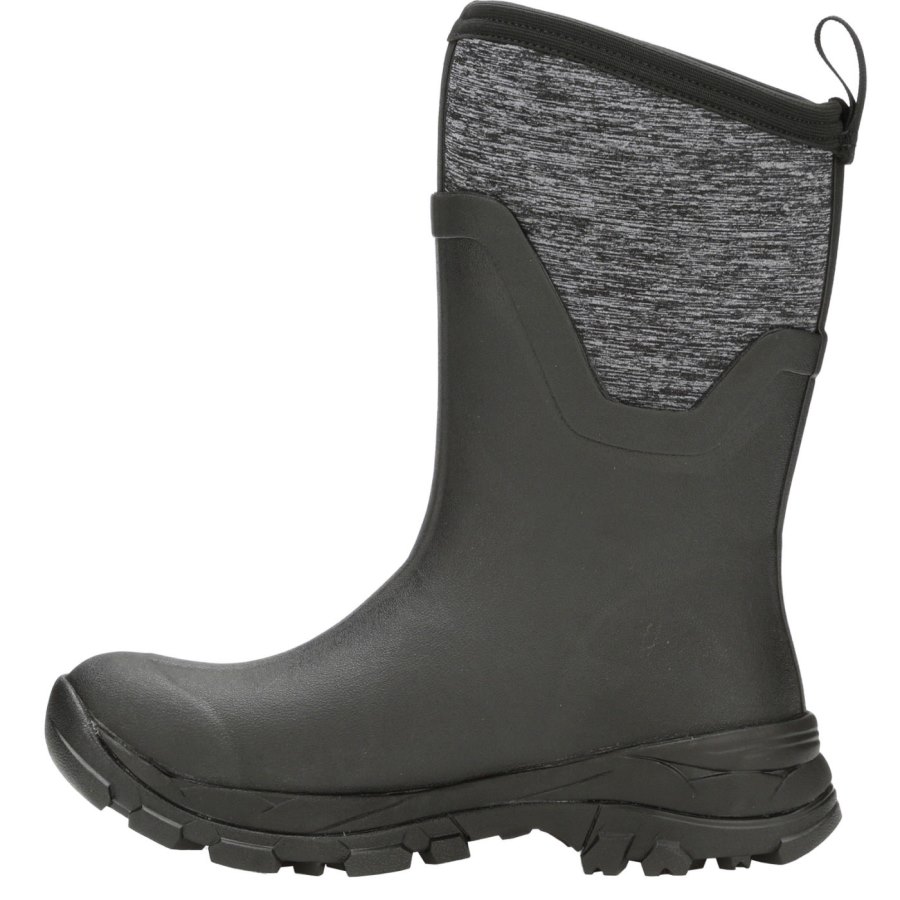 Muck Boots Arctic Ice Vibram Arctic Grip All-Terrain Mid Boot Rövid Szárú Csizma Női Fekete | ASVMA100