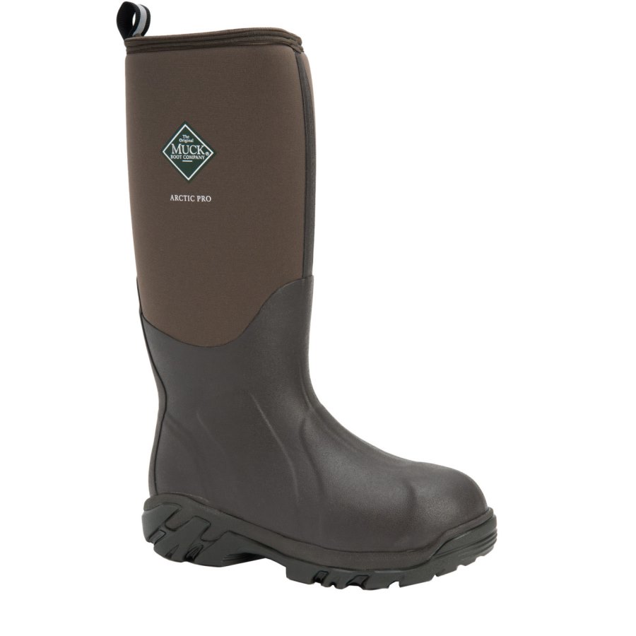 Muck Boots Arctic Pro Hosszú Szárú Csizma Férfi Barna | ACP998K