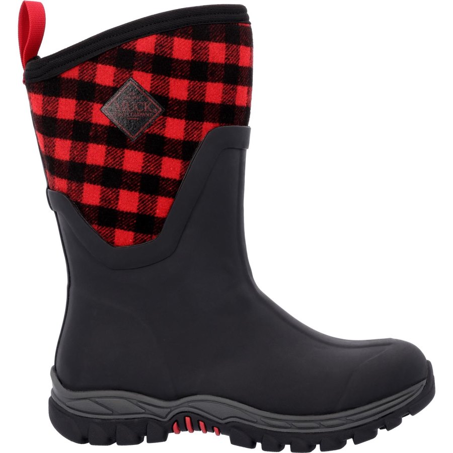 Muck Boots Arctic Sport II Mid Boot Rövid Szárú Csizma Női Fekete | AS2M0PLD