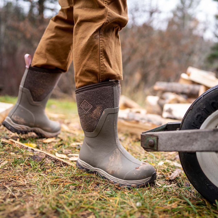 Muck Boots Arctic Sport II Mid Boot Rövid Szárú Csizma Női Barna | AS2M901