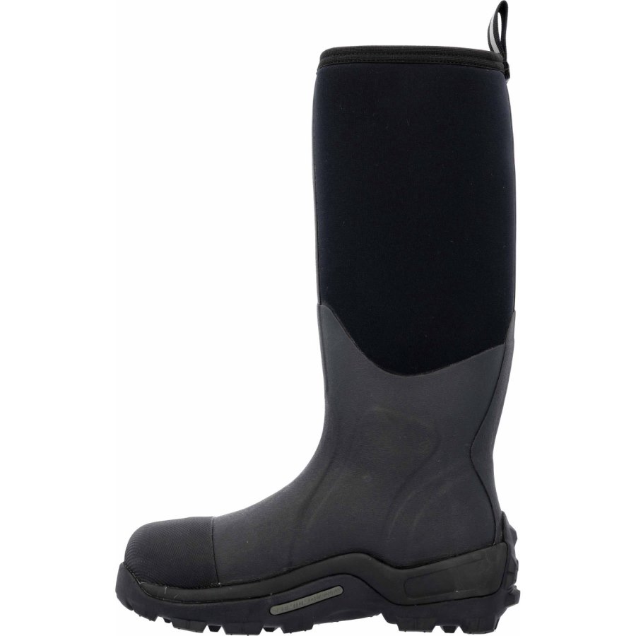 Muck Boots Arctic Sport Magas Steel Toe Munkabakancs Férfi Fekete | ASPSTL