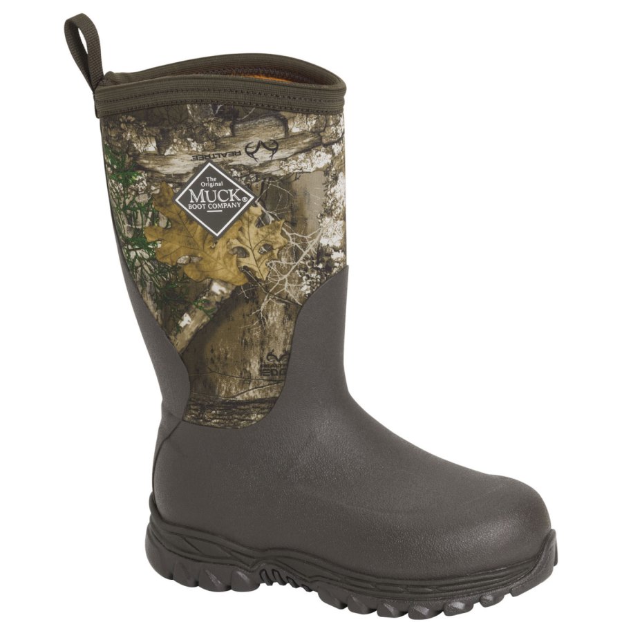 Muck Boots Camouflage RealTREE® Edge™ Rugged II Boot Csizma Gyerek Camo | RG2RTE