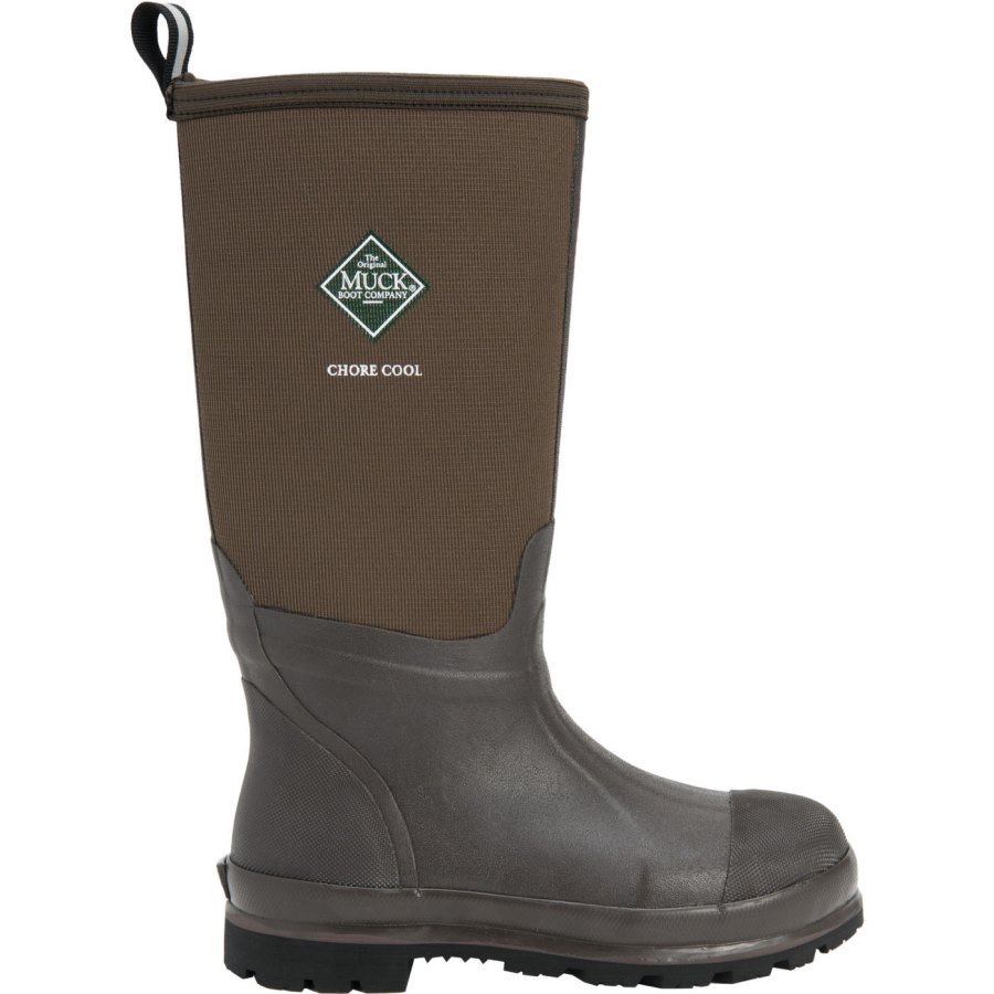 Muck Boots Chore Magas XpressCool Boot Munkabakancs Férfi Barna | CHCT900