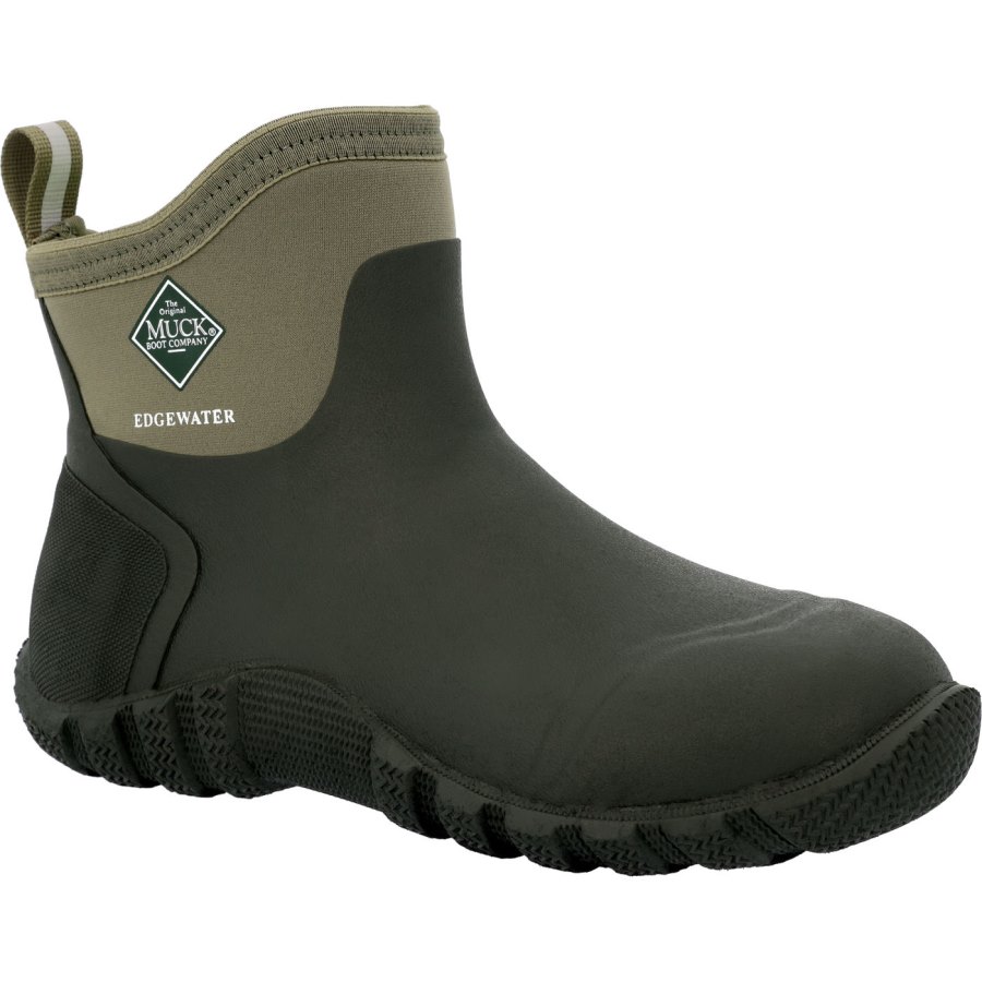 Muck Boots Edgewater Classic 6 in Ankle Bokacsizma Férfi Olivazöld Zöld | ECA333