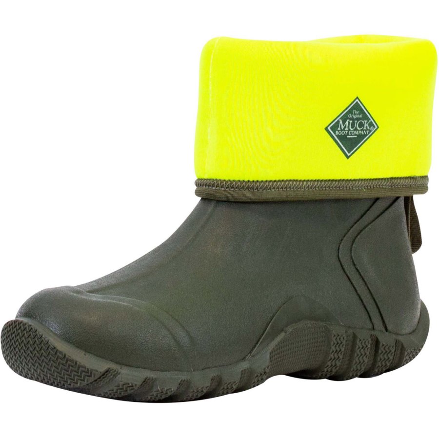 Muck Boots Edgewater Classic Mid Munkabakancs Férfi Zöld | ECM300