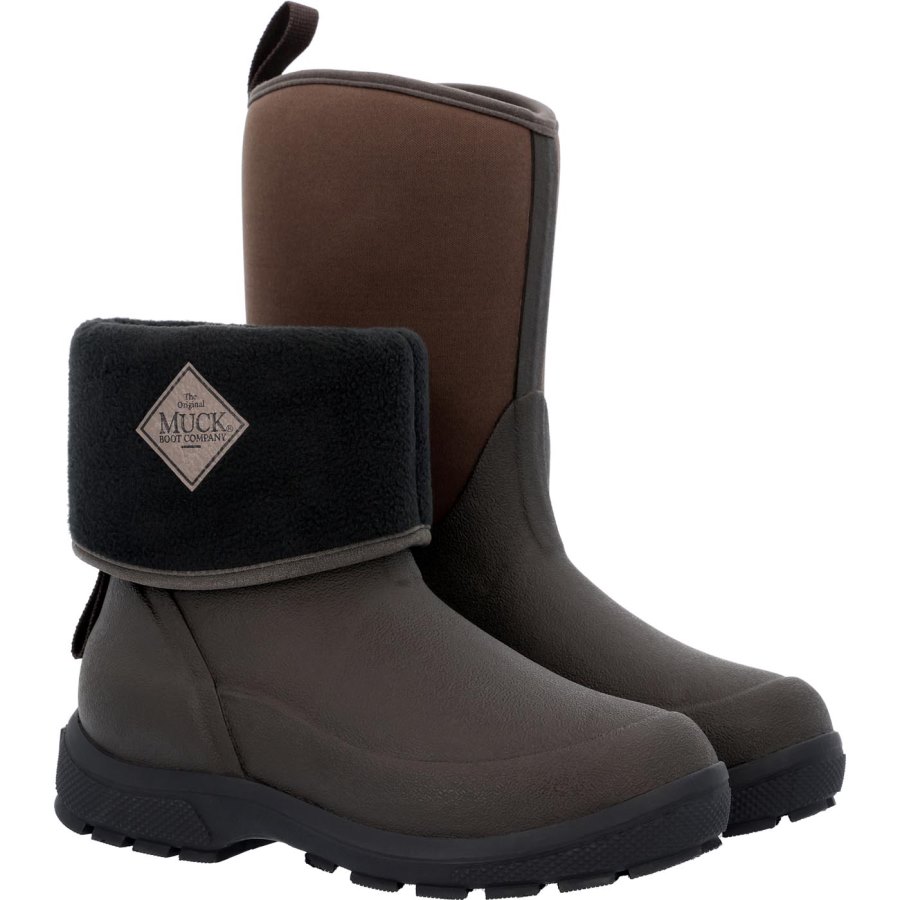 Muck Boots Element Boot Téli Csizma Gyerek Barna | KEL900