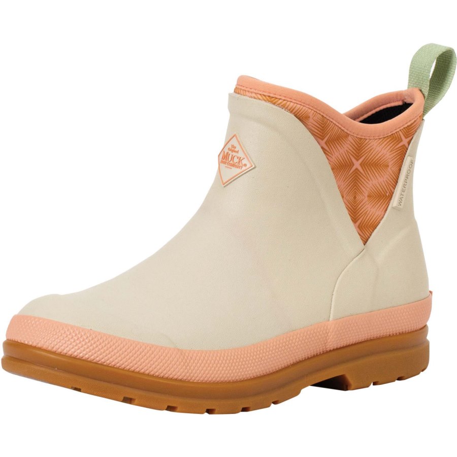 Muck Boots Eredeti Ankle Boot Bokacsizma Női Fehér | OAW104