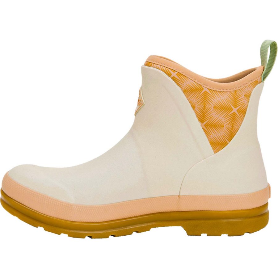 Muck Boots Eredeti Ankle Boot Bokacsizma Női Fehér | OAW104