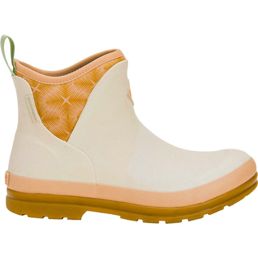 Muck Boots Eredeti Ankle Boot Bokacsizma Női Fehér | OAW104