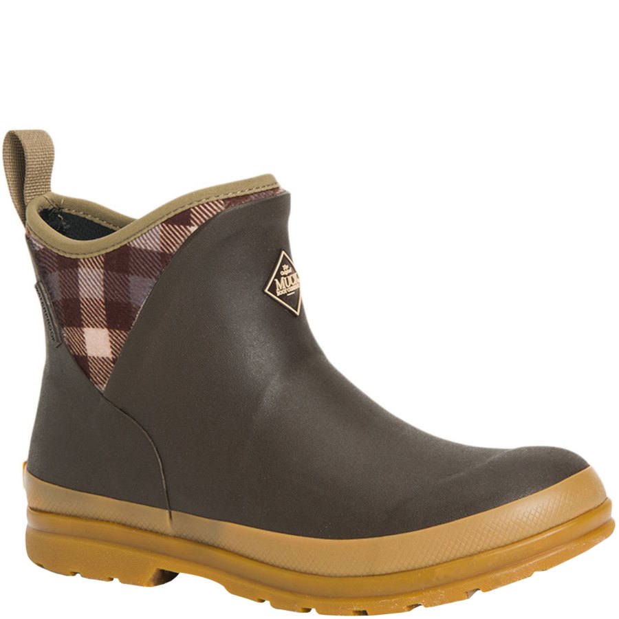 Muck Boots Eredeti Ankle Boot Bokacsizma Női Barna | OAW9PLD