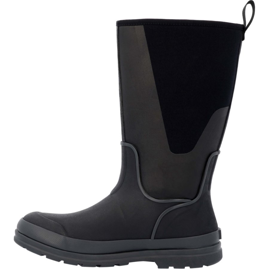 Muck Boots Eredeti Magas Fleece Boot Hosszú Szárú Csizma Női Fekete | OTW001