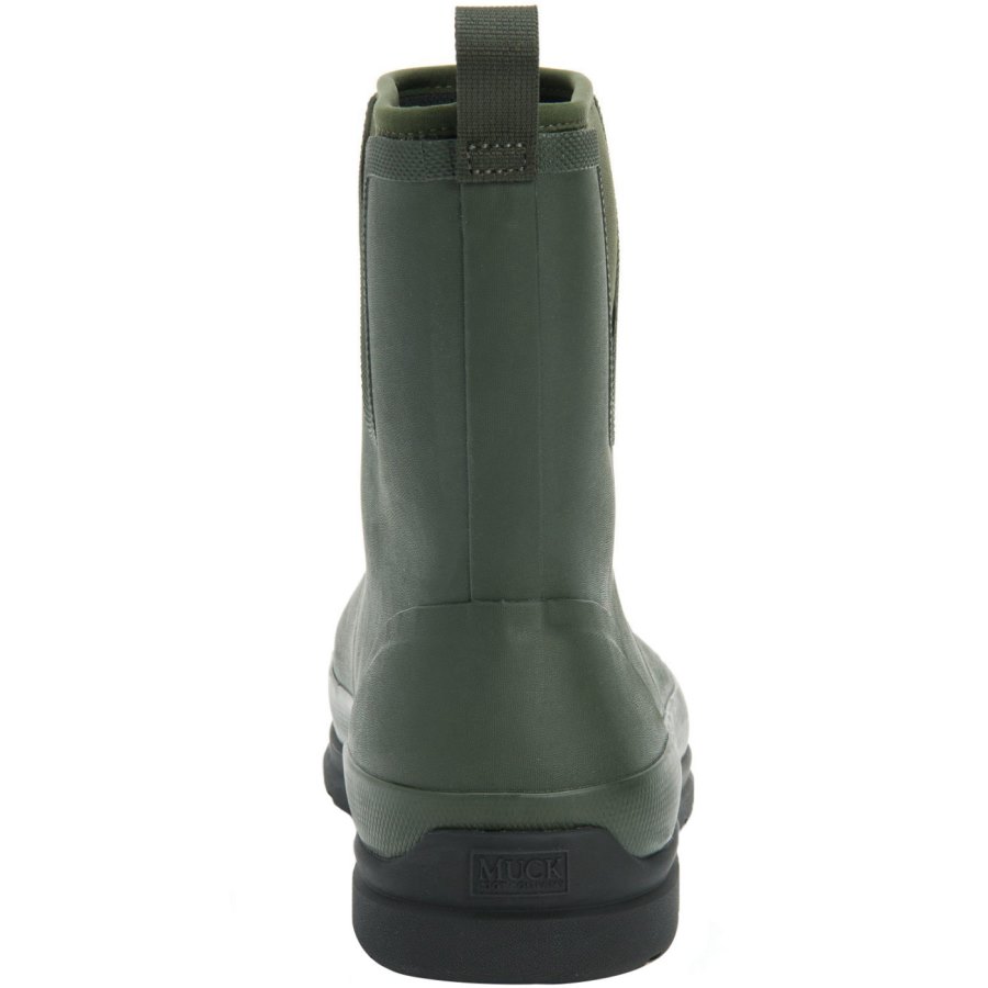 Muck Boots Eredeti Pull On Mid Boot Rövid Szárú Csizma Férfi Zöld | OMM300