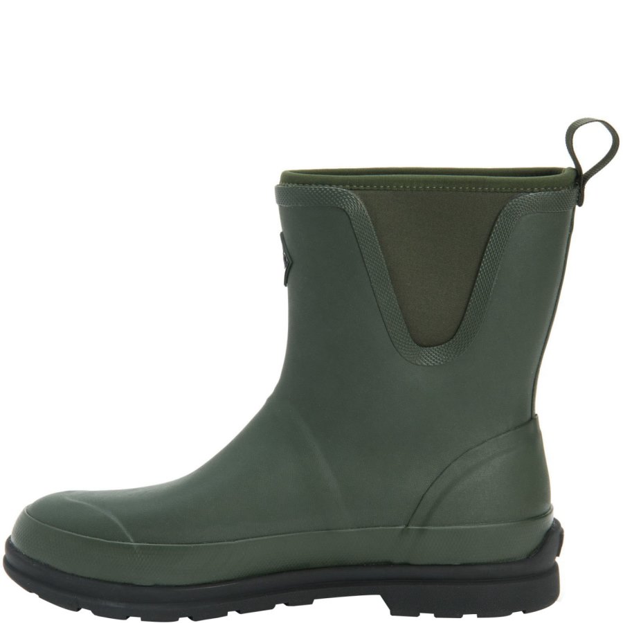 Muck Boots Eredeti Pull On Mid Boot Rövid Szárú Csizma Férfi Zöld | OMM300