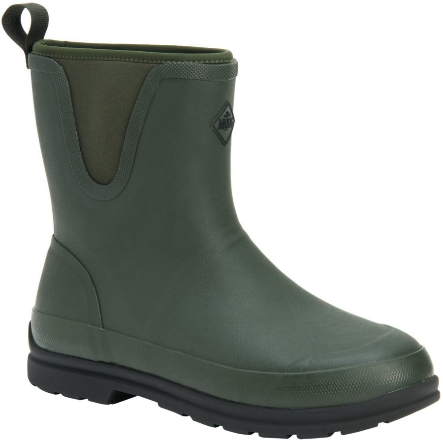 Muck Boots Eredeti Pull On Mid Boot Rövid Szárú Csizma Férfi Zöld | OMM300