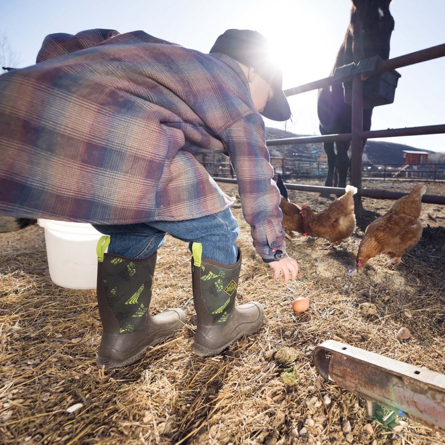 Muck Boots Hale Boot Hosszú Szárú Csizma Gyerek Barna | KBH901