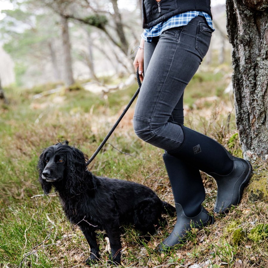 Muck Boots Hale Boot Hosszú Szárú Csizma Női Fekete | HAW000