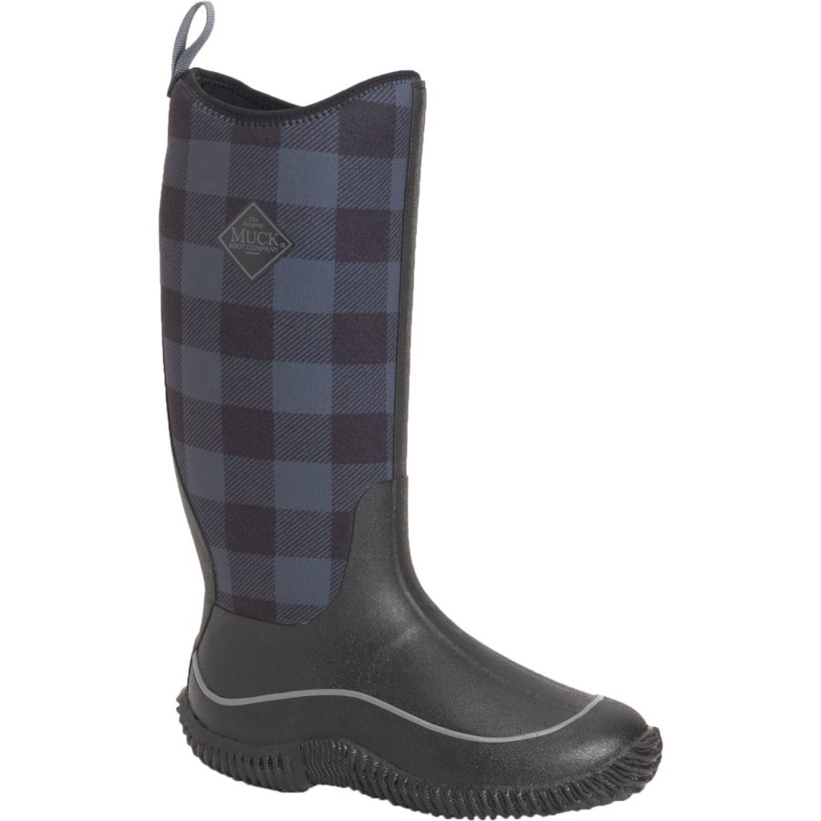 Muck Boots Hale - Plaid Hosszú Szárú Csizma Női Szürke | HAW1PLD