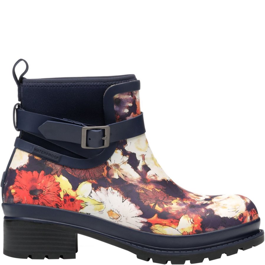 Muck Boots Liberty Vízálló Ankle Rubber Boot Bokacsizma Női Kék | LWKR2FLR