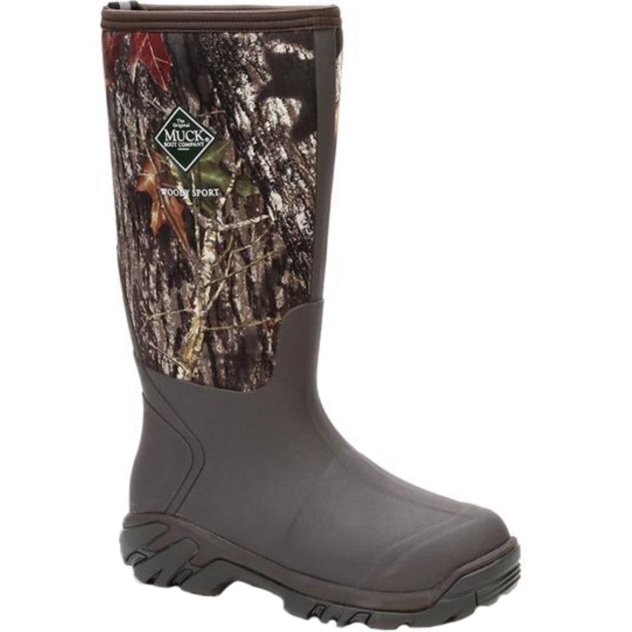 Muck Boots MOSSY OAK® Break-Up Country™ Woody Sport Magas Boot Vadászbakancs Férfi Camo | WDSMOBU