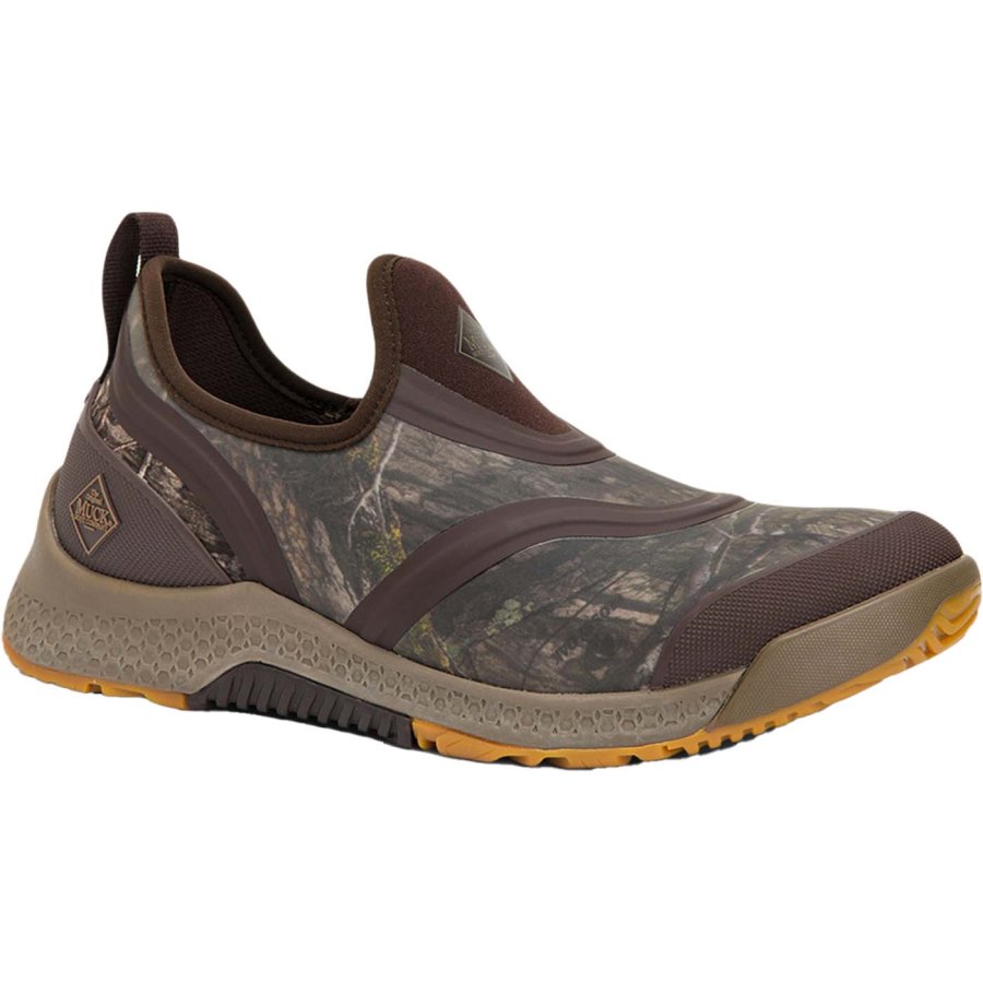 Muck Boots Mossy Oak Country DNA ®Outscape Slip On Slip On Cipő Férfi Camo | OSTMDNA