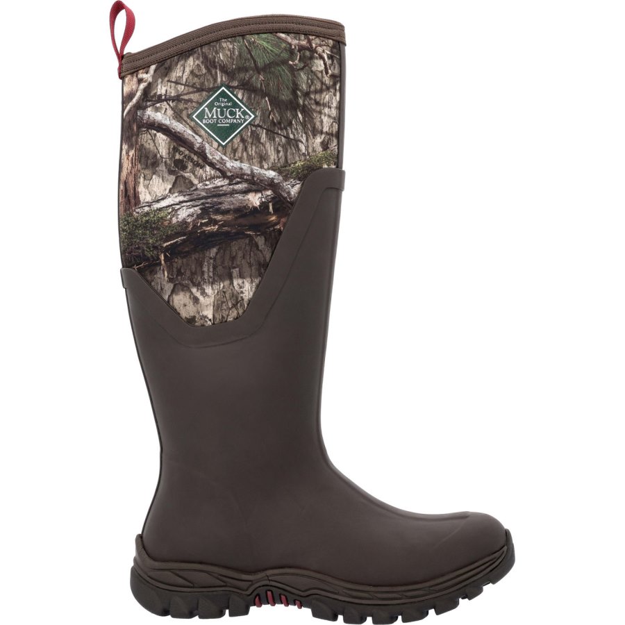 Muck Boots Mossy Oak® Country DNA™ Arctic Sport II Magas Boot Hosszú Szárú Csizma Női Barna | AS2TMDNA