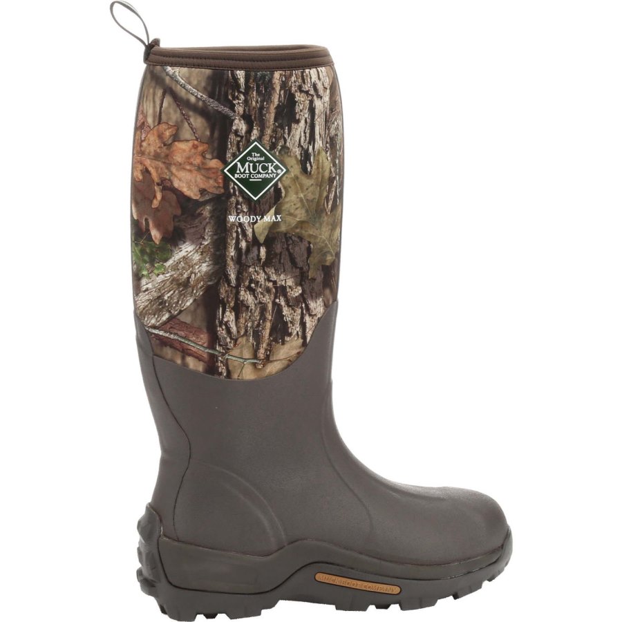 Muck Boots Mossy Oak® Country DNA™ Woody Max Boot Hosszú Szárú Csizma Férfi Barna | WDMMOCT