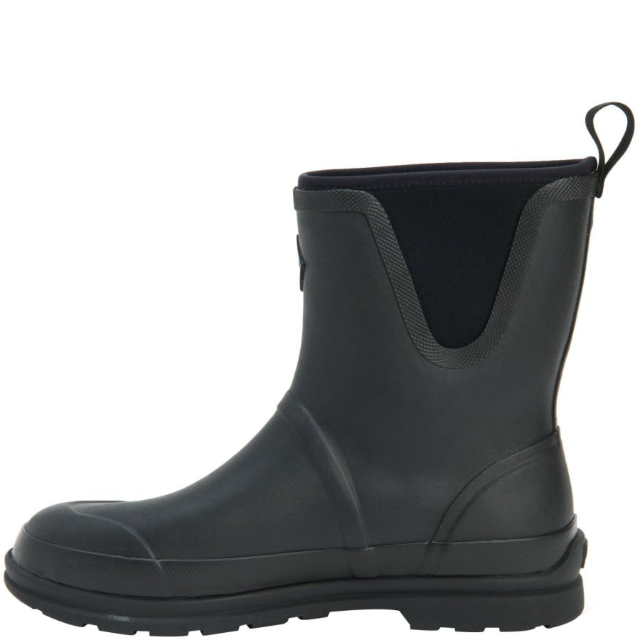 Muck Boots Muck Eredeti Pull On Mid Rövid Szárú Csizma Férfi Fekete | OMM000