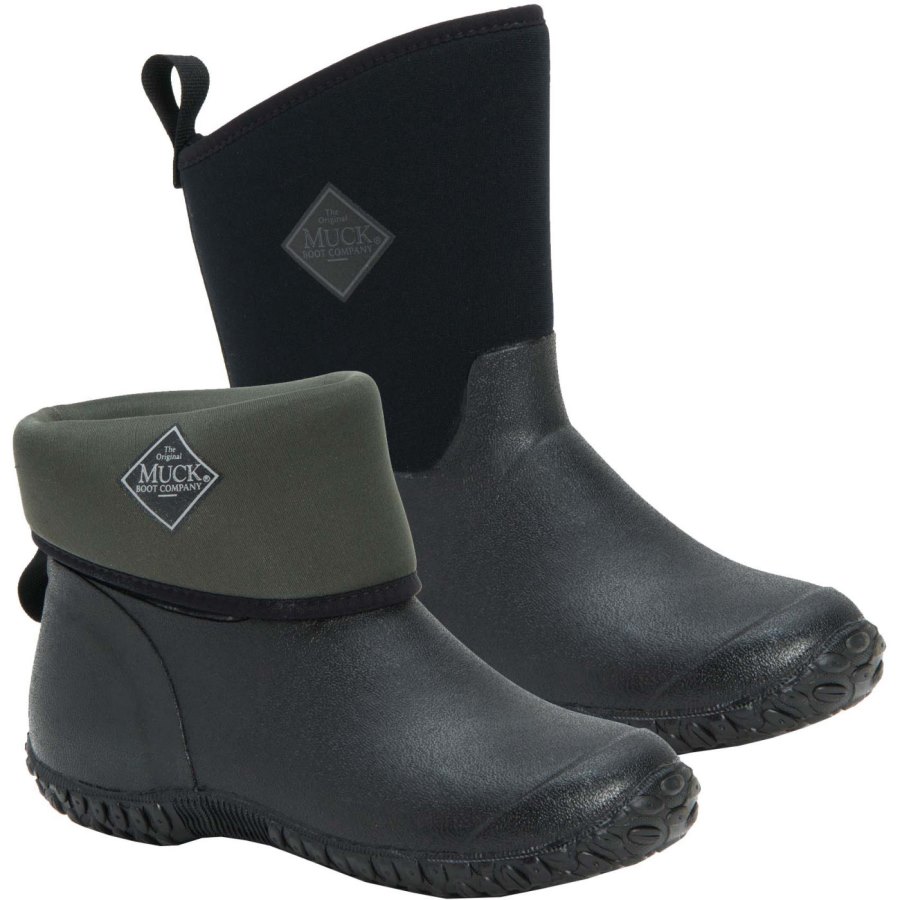 Muck Boots Muckster II Mid Boot Rövid Szárú Csizma Női Fekete | WM2000