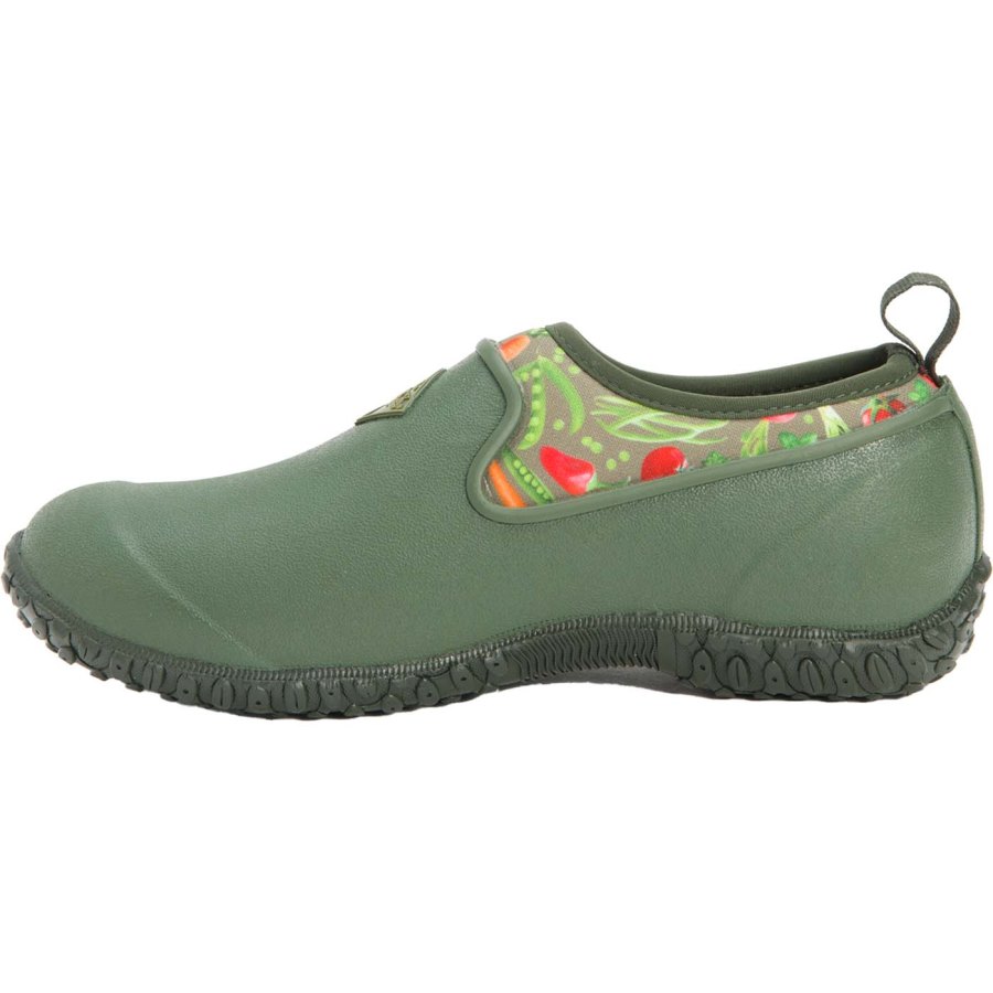 Muck Boots Muckster Low Slip On Cipő Női Zöld | M2LW302