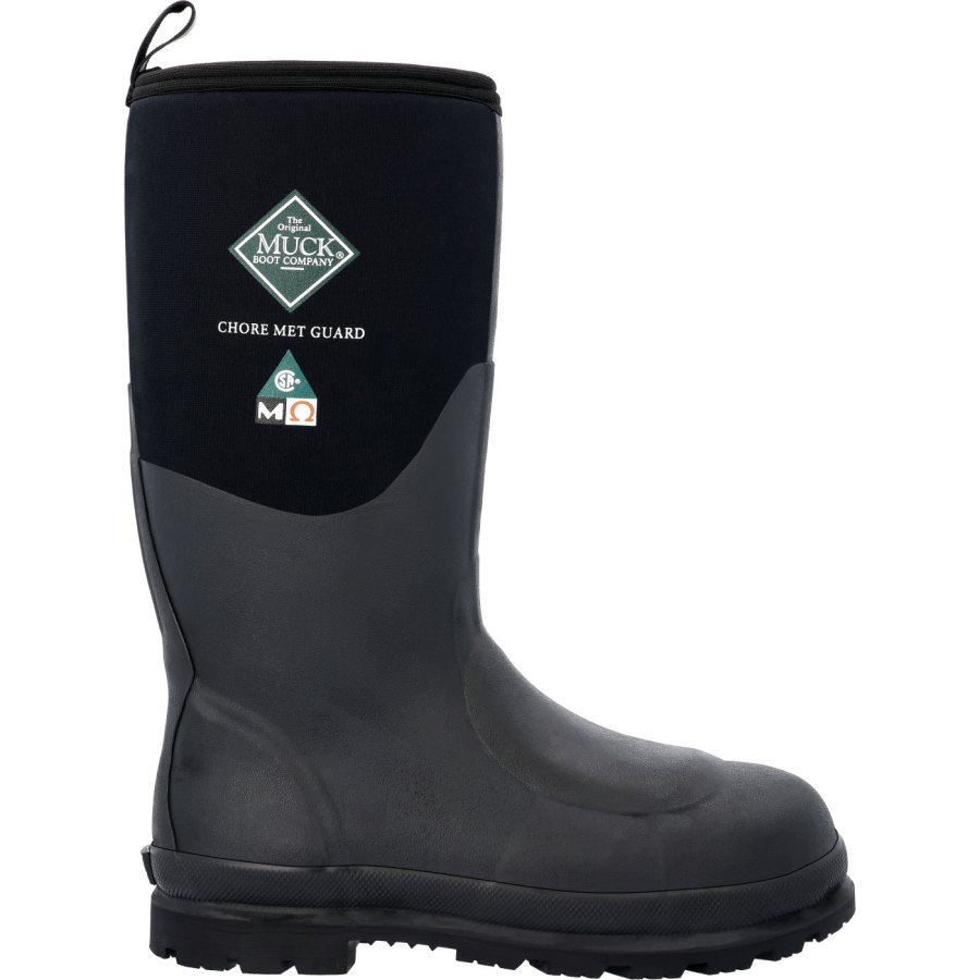 Muck Boots Munkabakancs Chore Met Guard Extreme CSA Munkabakancs Férfi Fekete | CMX000