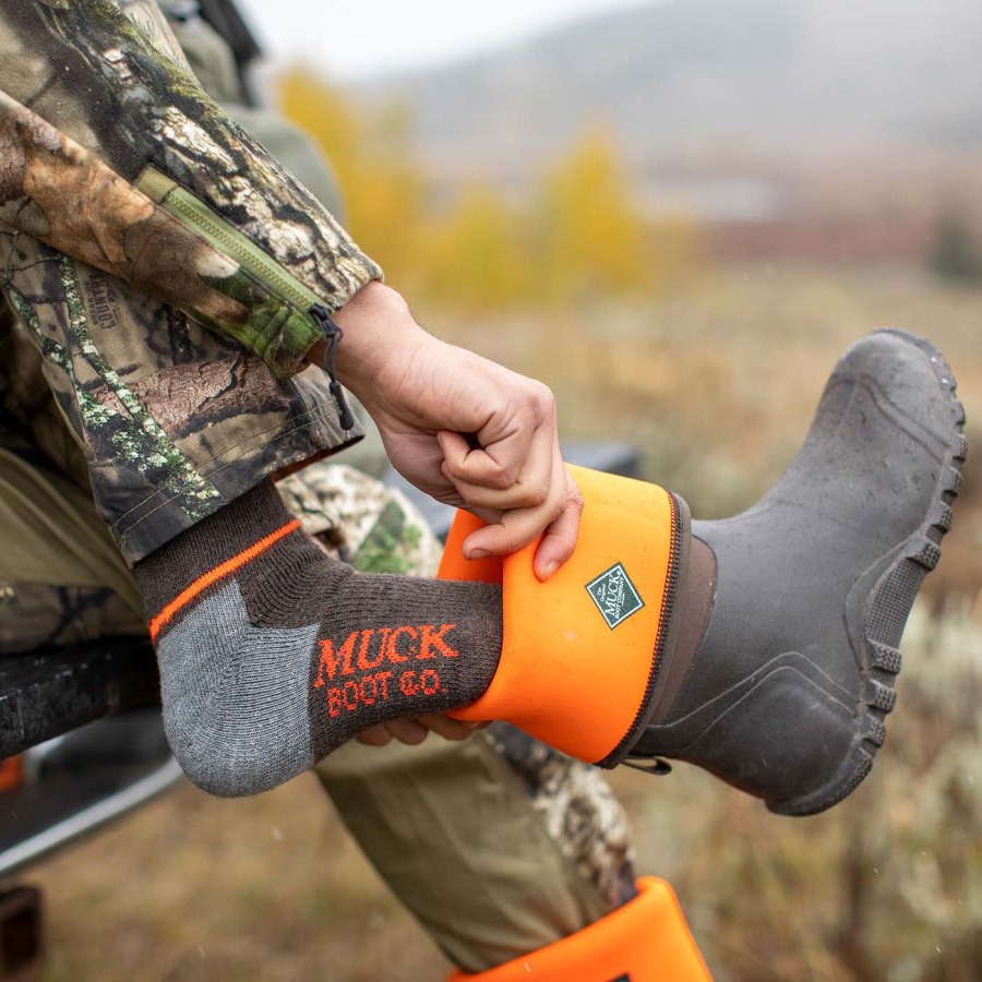 Muck Boots REALTREE® EDGE™ Fieldblazer Classic Fleece Boot Vadászbakancs Férfi Csokoládé | FBFRTE