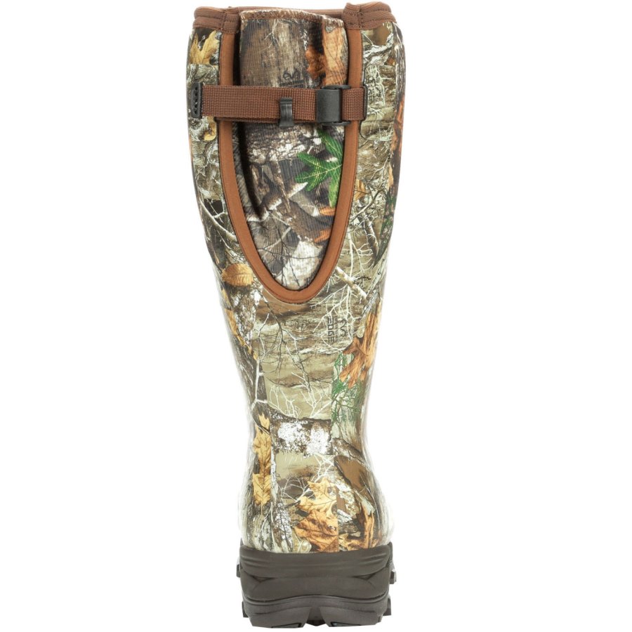 Muck Boots RealTREE® Edge™ Arctic Grip Széles Cipő Calf Boot Csizma Férfi Camo | MHVARTE