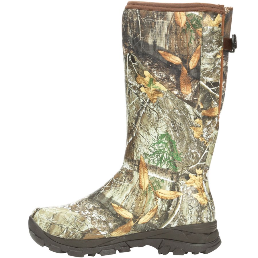 Muck Boots RealTREE® Edge™ Arctic Grip Széles Cipő Calf Boot Csizma Férfi Camo | MHVARTE