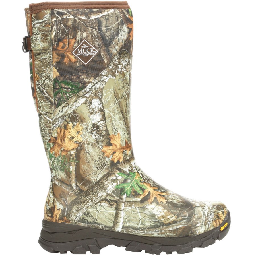 Muck Boots RealTREE® Edge™ Arctic Grip Széles Cipő Calf Boot Csizma Férfi Camo | MHVARTE