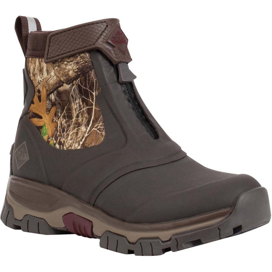 Muck Boots Realtree EDGE® Apex Zip Mid Boot Rövid Szárú Csizma Női Camo | AXWZRTE