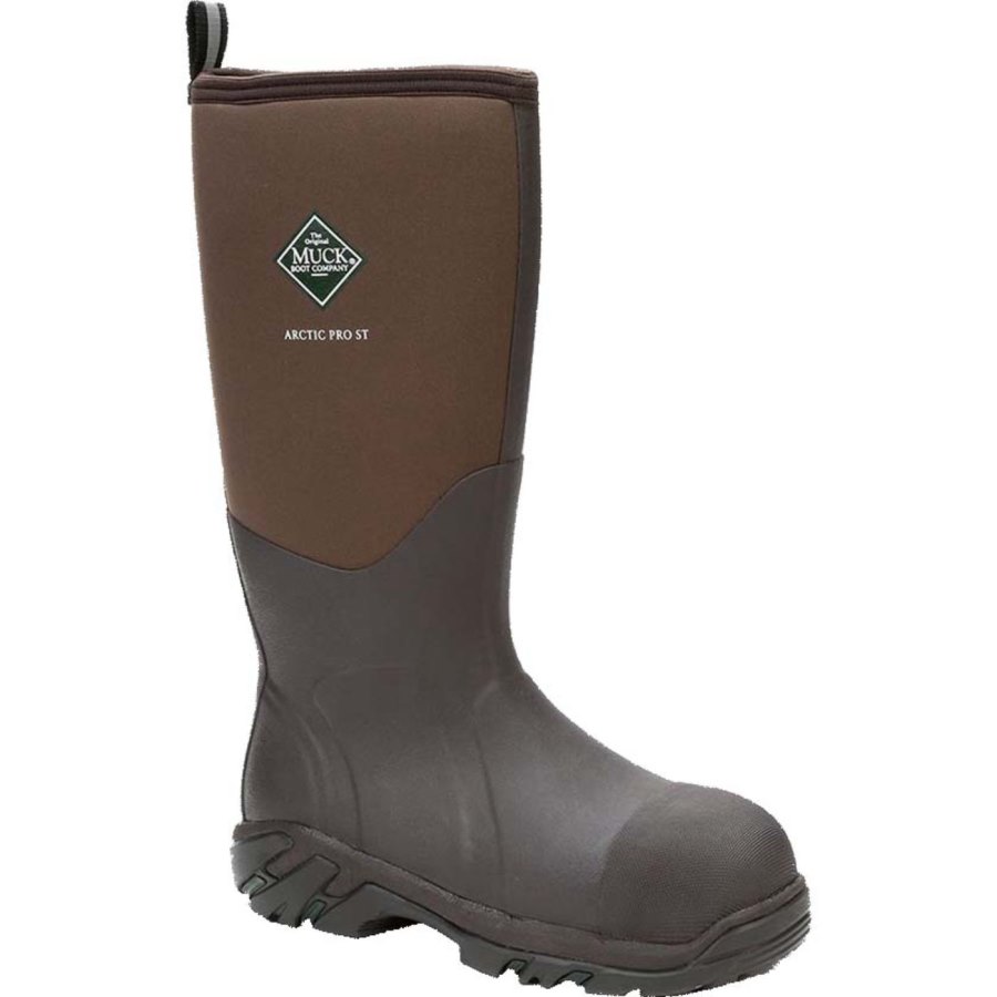 Muck Boots Steel Toe Arctic Pro Insulated Boot Munkabakancs Férfi Barna | ACPSTL