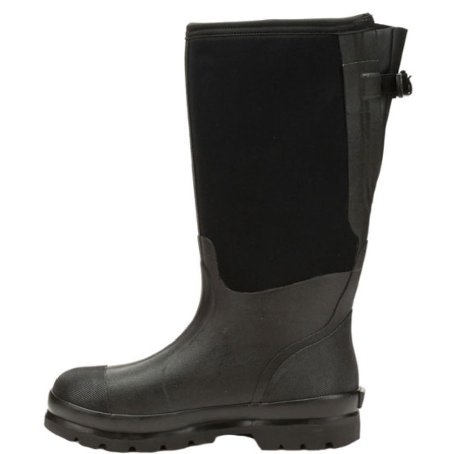 Muck Boots Széles Cipő Calf Chore Magas Boot Munkabakancs Férfi Fekete | MCXF000