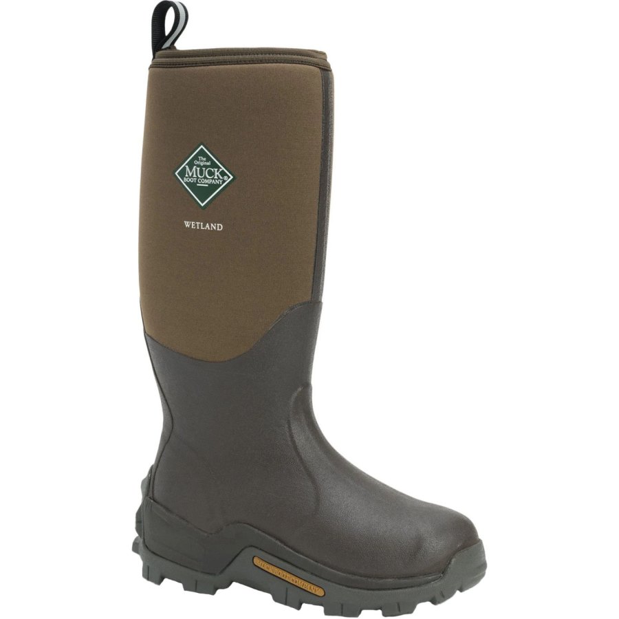 Muck Boots Wetland Boot Gumicsizma Férfi Barna | WET998K