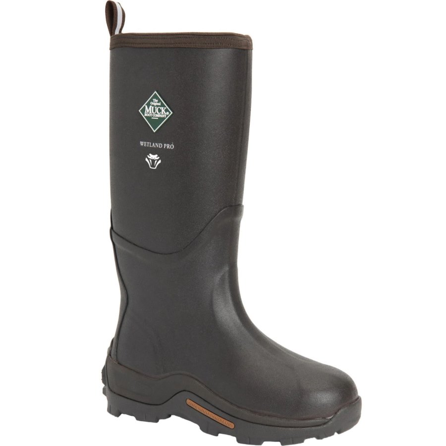 Muck Boots Wetland Pro Certified Snake Strike Boot Gumicsizma Férfi Barna | WETP900